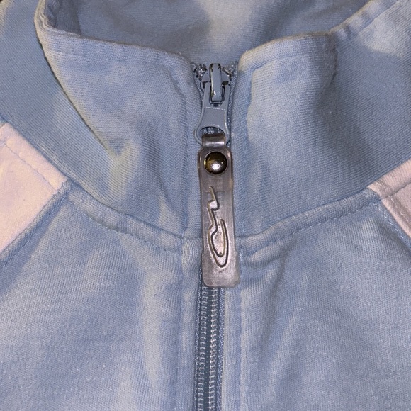 Y2K Whistler Baby-blue Zip-up Sweater - Women’s XS/S 🦋 - Picture 3 of 7